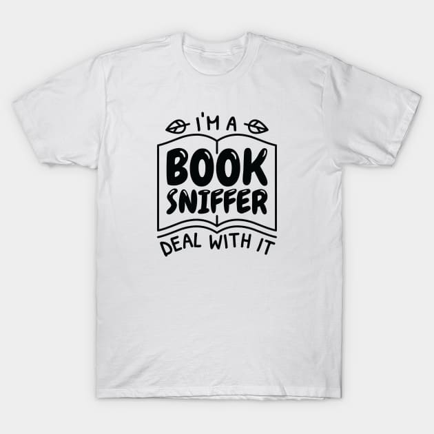 Book Sniffer: Embrace the Aroma of Pages T-Shirt by CreativeFit